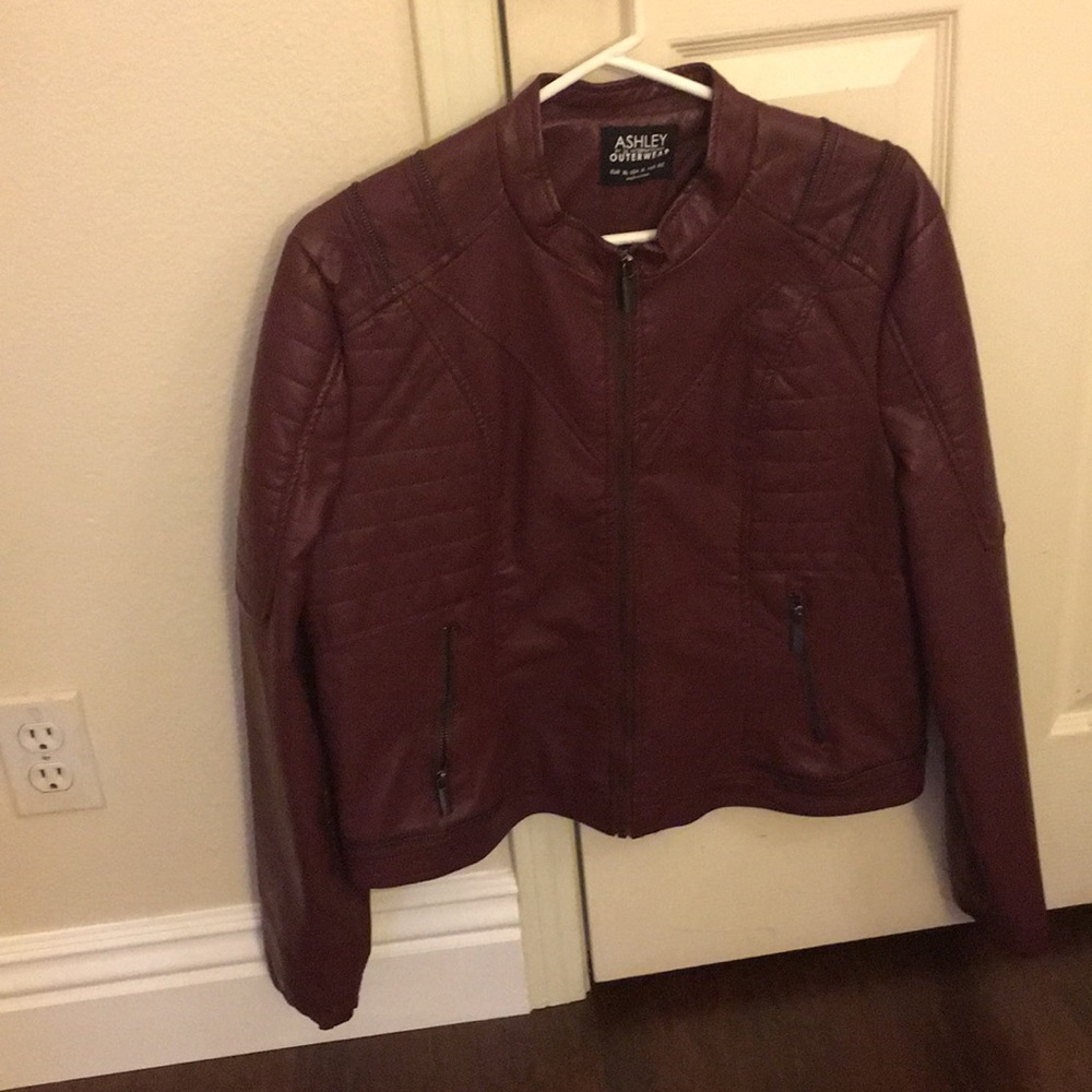 Leather jacket